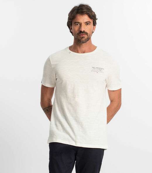 Camiseta Masculina Diametro Bege