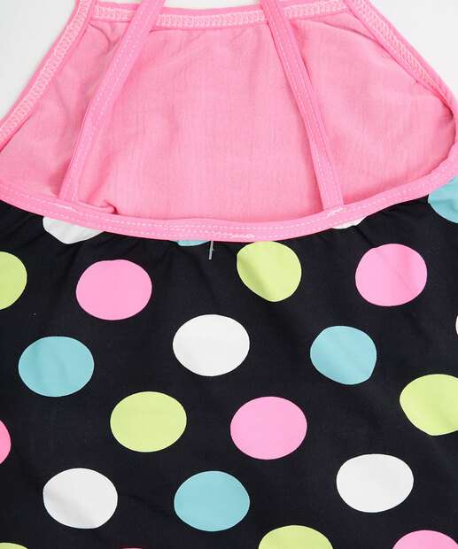 Maiô Infantil Estampa Frase Tam 6 a 14  