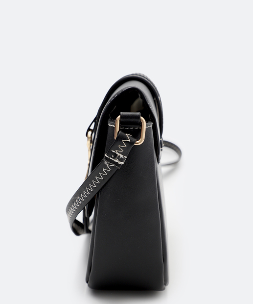 Bolsa Transversal Crossbody Feminina Marisa Preto