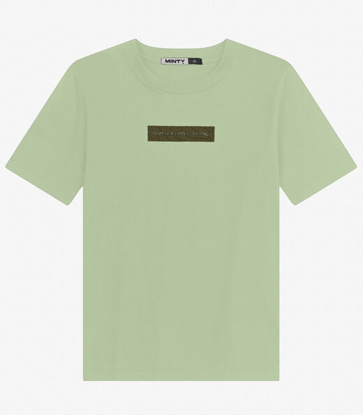 Image_Camiseta Juvenil Masculina em Meia Malha Minty Verde