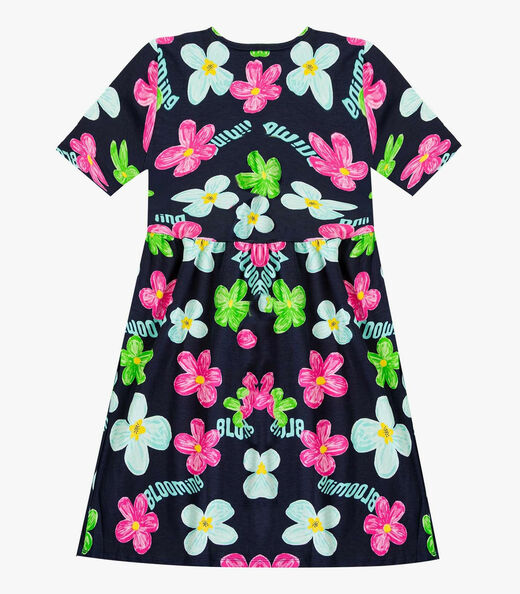 Vestido Feminino em Molecotton Infinita Cor Rosa