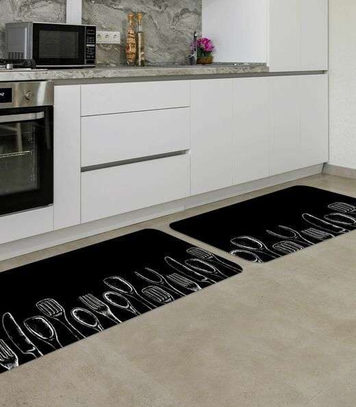 Image_Jogo De Tapetes Para Cozinha Wevans Preto