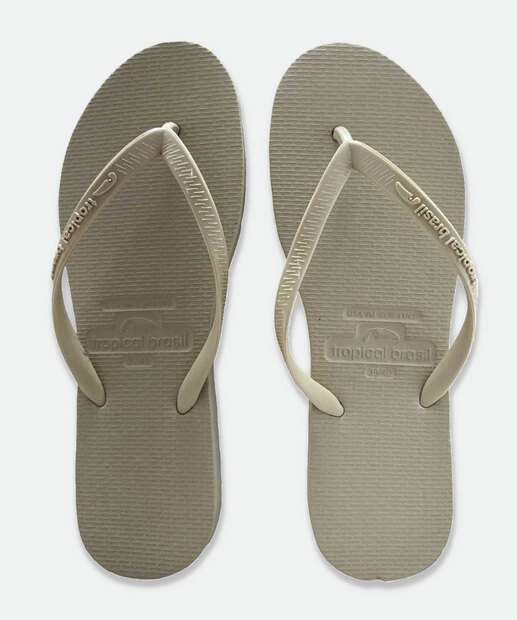 Chinelo Feminino Slim Tropical Brasil