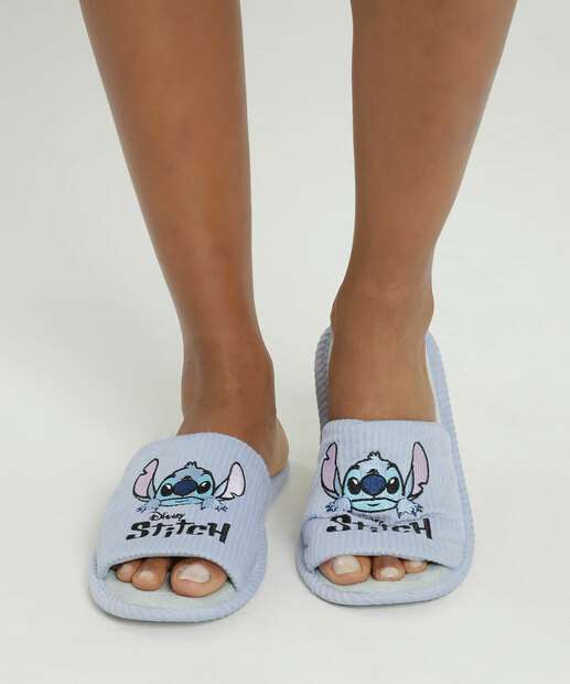 Pantufa Feminina Estampa Stitch Disney