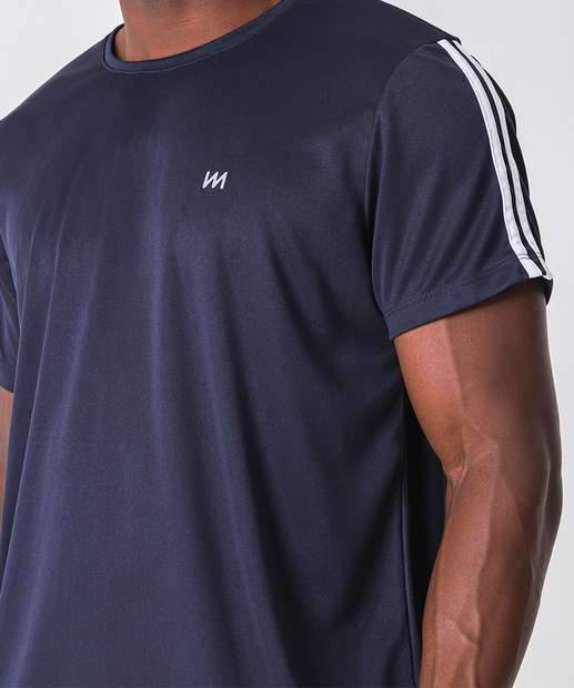 Camiseta Masculina Fitness Manga Curta MR