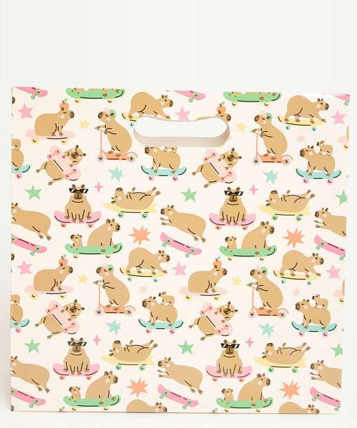 Embalagem Presente Capivara Marisa