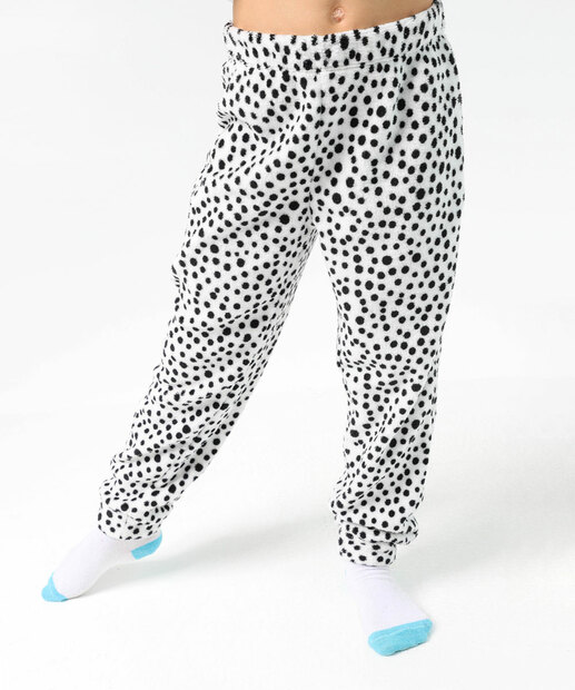 Pijama Infantil Estampa Panda Marisa Tam 4 a 12 Off White