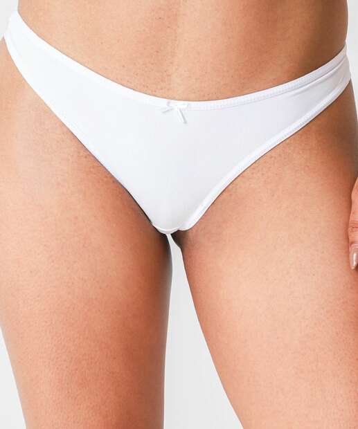 Kit 2 Calcinhas Fio Dental Microfibra Marisa Vermelho