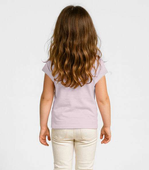 Blusa Feminina Infantil Infinita Cor Rosa