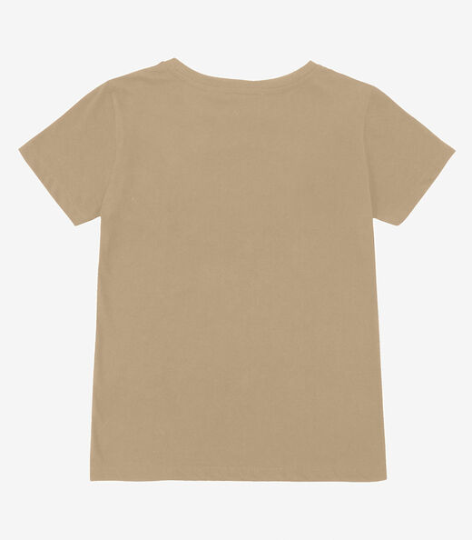 Camiseta Infantil Masculina Trick Nick Marrom