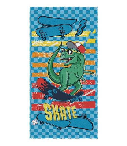 Image_Toalha de Banho Infantil Estampada Lepper Verde