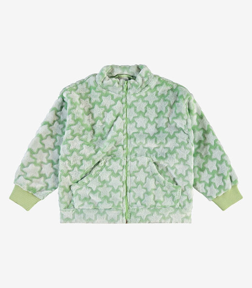 Jaqueta Infantil Pelinho Rovi Kids Verde