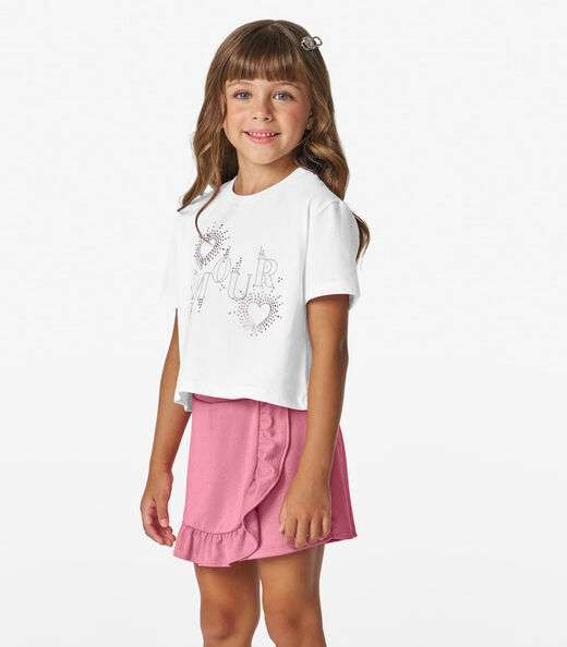 Image_Conjunto Feminino Blusa com Shorts Saia Trick Nick Branco