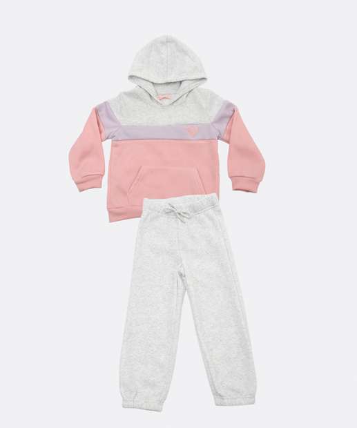 Image_Conjunto Infantil Moletom Bordado Marisa Tam 1 a 3 Cinza
