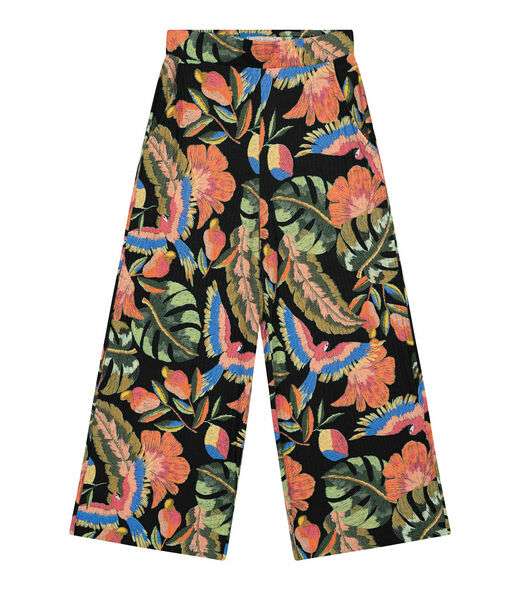 Calça Feminina Estampada Endless Preto