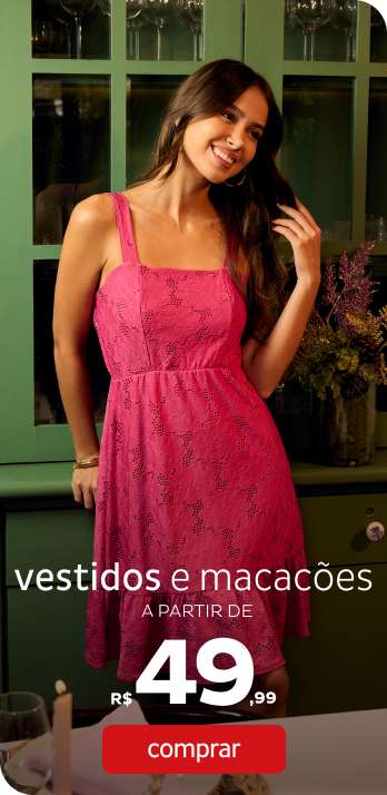 Vestidos a partir de R$49,99