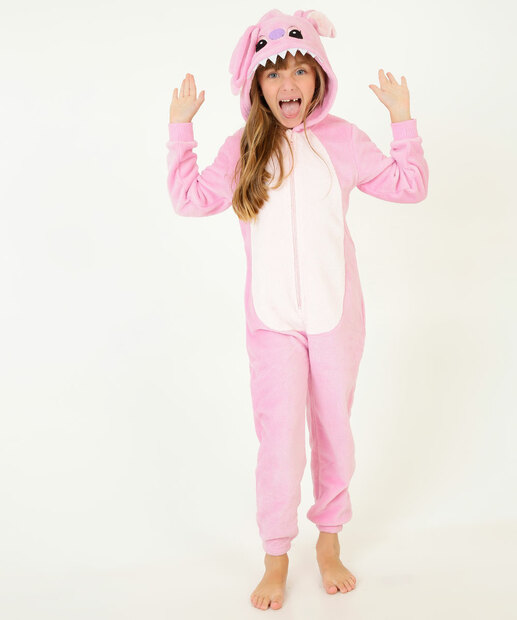Macacão Pijama Infantil Stitch Disney Tam 2 a 12
