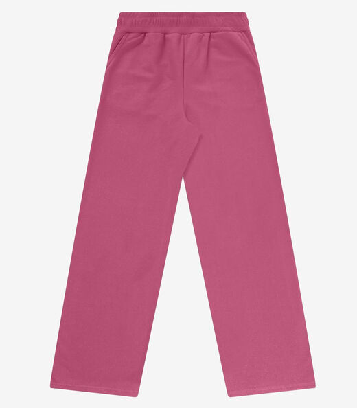 Calça Feminina em Moletom Rovitex Rosa