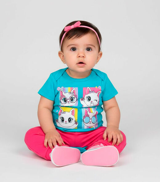 Image_Kit Body Infantil Longo 3 Peças Select Rosa