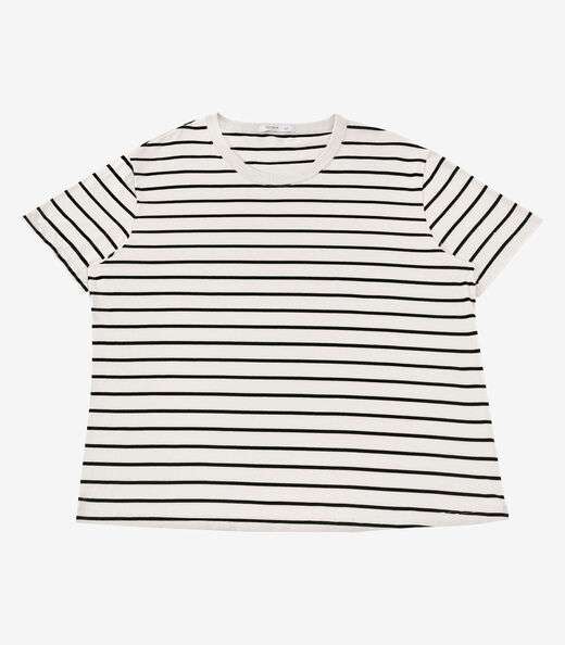 Blusa Feminina Plus Size Gola Redonda Secret Glam Bege