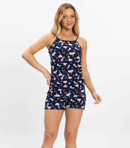 Image_Short Doll Curto Feminino De Liganete Bella Ana Azul