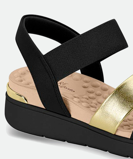 Sandália Feminina Rasteira Tiras Modare 