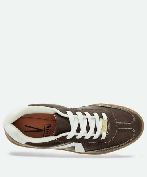 Tênis Casual Feminino Recortes Vizzano