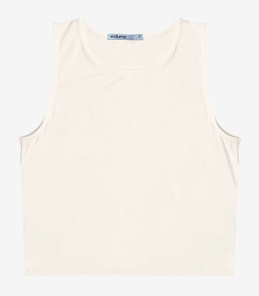 Regata De Viscotorcion Básica Feminina Endless Bege