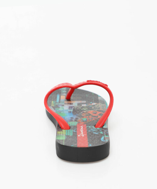 Chinelo Ipanema Infantil Temas Preto 