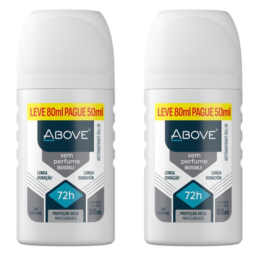 Image_Kit c/2 Unidades de Desodorante Rollon Above 50ml Sem Perfume