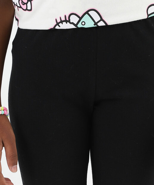 Calça Infantil Legging Lisa Marisa Tam 4 a 10 Preto