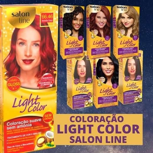 Tintura Salon Line Light Color Cor:5.0 Castanho Claro