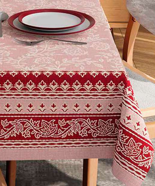 Toalha de Mesa Retangular Estampada Lepper 1 Peça