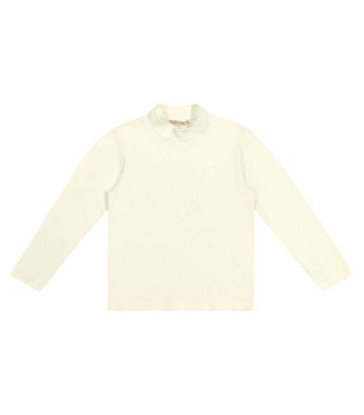 Blusa Infantil Manga Longa Basic Trick Nick Bege