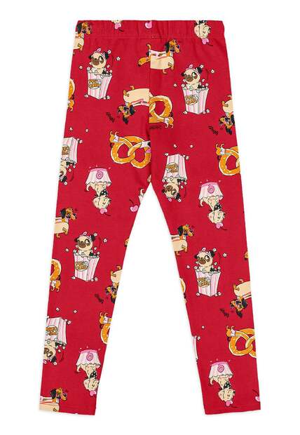Conjunto Dog's Food Blusão Legging Quimby Azul