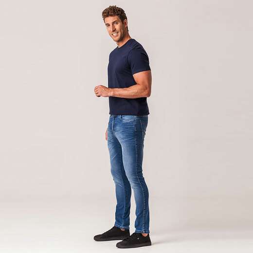 Calça Jeans Skinny Masculina Zune