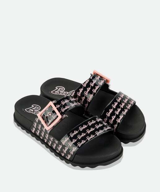 Rasteirinha Infantil Birken Barbie Grendene Kids