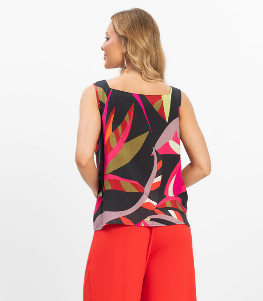 Regata Feminina Viscose Khyara Rovitex Preto