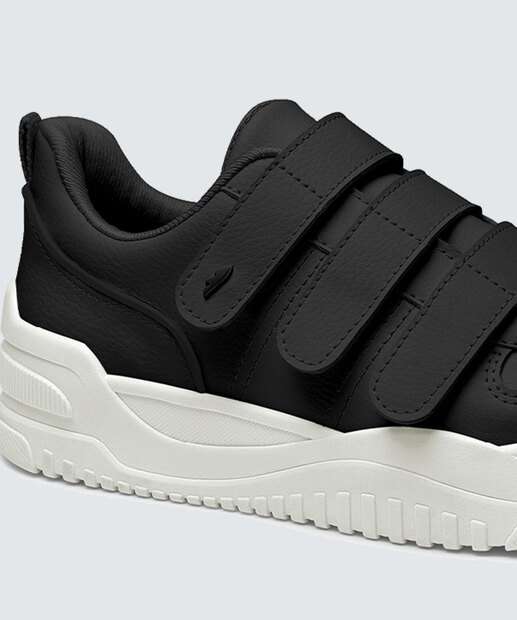 Tênis Casual Feminino Tiras Velcro Recorte Dakota