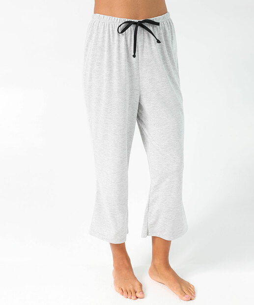 Pijama Feminino Capri Laço Marisa Cinza