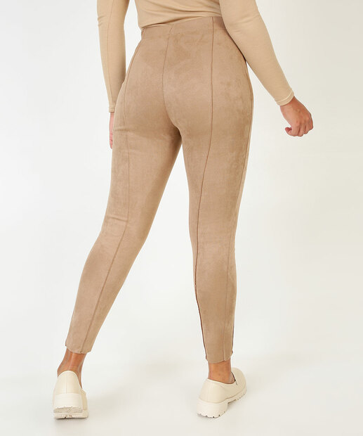 Calça Feminina Legging Suede Marisa