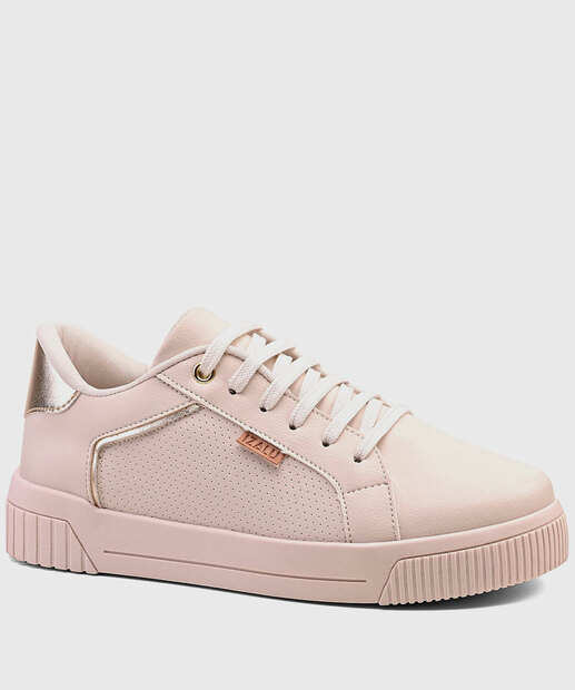 Image_Tênis Feminino Casual Recortes Off White