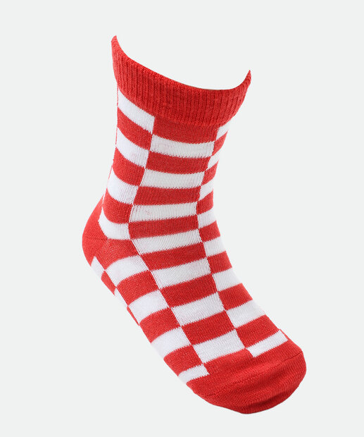 Kit 3 Meias Infantil Estampa Corrida Marisa Azul