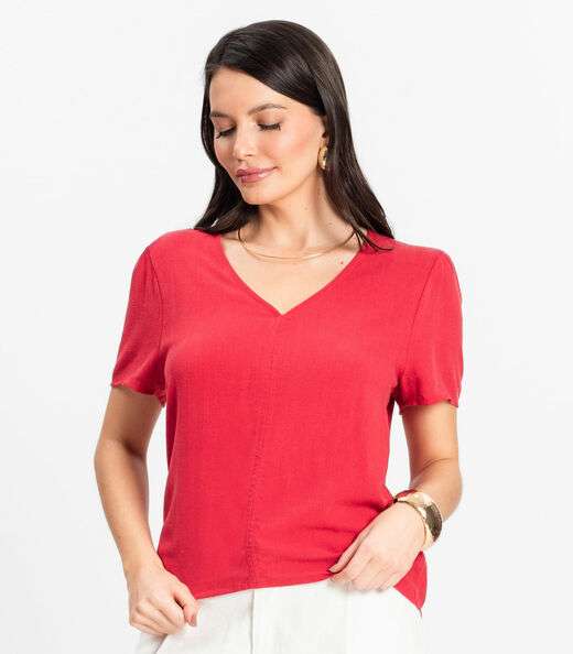 Blusa Feminina Comfy Select Vermelho