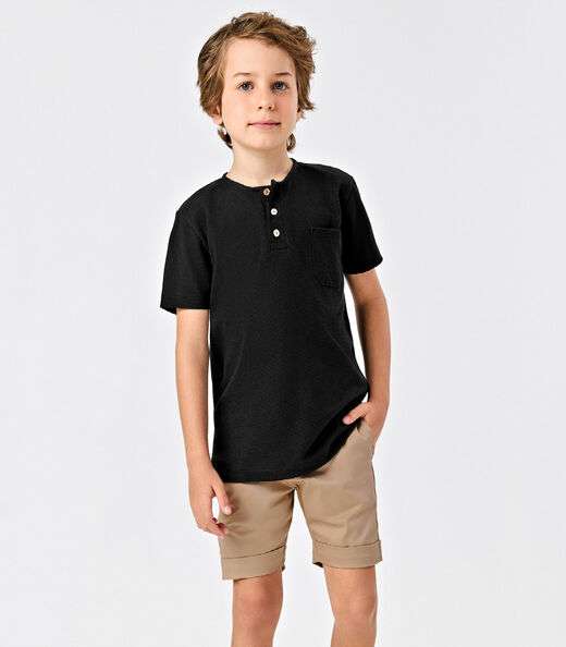 Image_Conjunto Infantil Camiseta Com Bermuda Trick Nick Preto