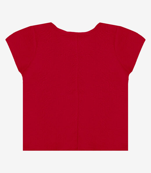 Blusa Feminina Em Malha Tapirus Infinita Cor Vermelho