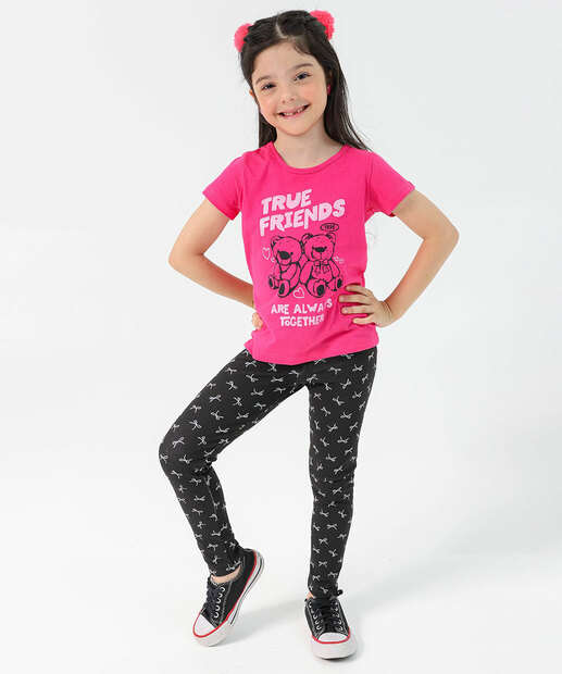 Blusa Infantil Marisa Tam 4 a 10 Rosa