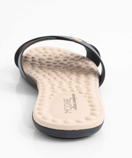 Rasteirinha Feminina Modare Preto