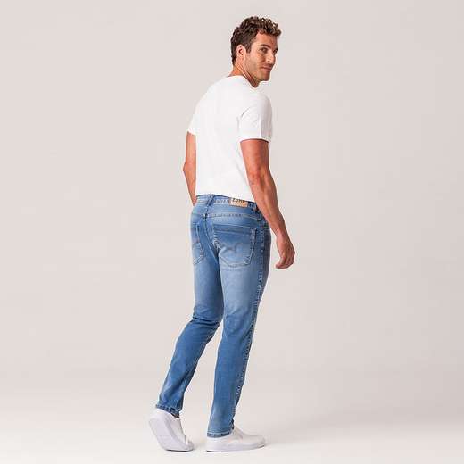 Calça Skinny Masculina Jeans Básica Zune