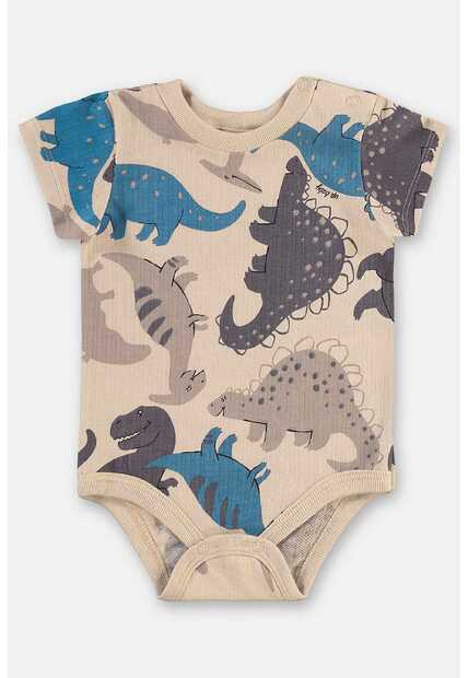 Conjunto Body Dino e Bermuda Bebê Up Baby